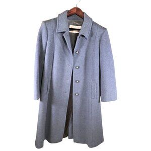 Pendleton Women's Gray Wool Coat Size 16 Long Vintage